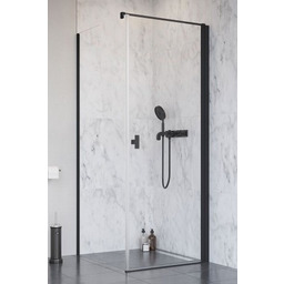 Kabina Radaway Nes Black KDJ I drzwi prawe