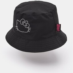 Sinsay - Bucket hat Hello Kitty - Czarny