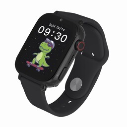 Garett - Czarny Smartwatch dla dzieci - Kids