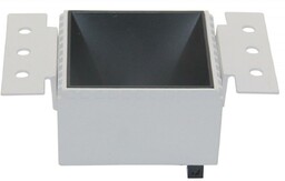 Maytoni Wpuszczana lampa sufitowa Share DL051-01-GU10-SQ-WB czarna biała