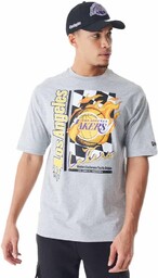 New Era NBA koszulka oversize z nadrukiem płomienia