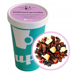 Sypana herbata owocowa IMBIROWA GRUSZKA papaja napar 250g