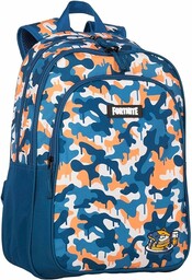 Plecak szkolny Fortnite Blue Camo - podwójna komora