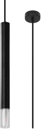 Lumes Czarna punktowa lampa wisząca tuba - S159-Tixa