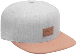 czapka z daszkiem REELL - Suede Cap Heather