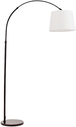 LAMPA STOJĄCA PODŁOGOWA CZARNO-BIAŁA TIROL