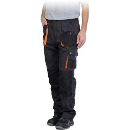 Spodnie ochronne pas poliestr-bawełna 260 g/m2 6 kieszeni