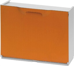 Szafka na buty modułowa z tworzywa kolor Orange