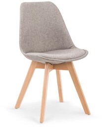 Krzesło k303 jasny popiel / buk halmar