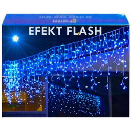 Sople Flash 500 Led Zewnętrzne Choinkowe lampki Niebieskie