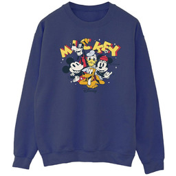 Disney Męska Bluza Z Grupą Myszka Miki (L