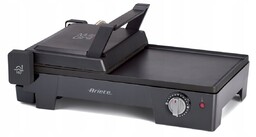 Ariete Składany Grill Elektryczny Stalowy Termostat Multi 3W1