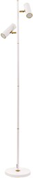 LAMPA STOJĄCA PODŁOGOWA BIAŁO-MOSIĘŻNA MIRA