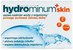 HYDROMINUM+SKIN Tabletki usuwające nadmiar wody w organizmie, pomagające
