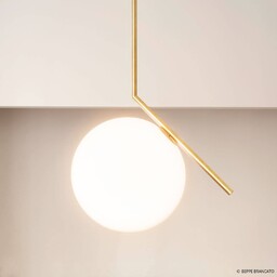 FLOS Lampa wisząca designerska IC S1, możliwość ściemniania,