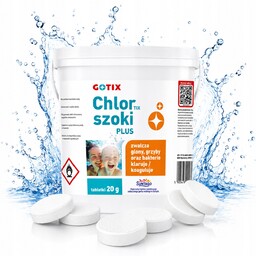 5kg 20g Chlor Do Basenu tabletki multifunkcyjne basenu