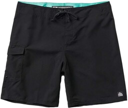 szorty kąpielowe mięske REEF LUCAS 4 SHORTIE Black