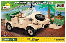Cobi, klocki, Cars, VW typ 82 Kübelwagen, 2402