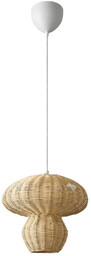 Nordlux Ratanowa lampa wisząca Allie 2412753060 boho beżowy