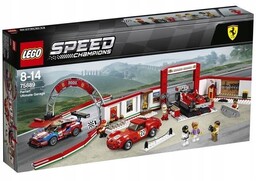 Lego Speed Champions 75889 Rewelacyjny warsztat Ferrari