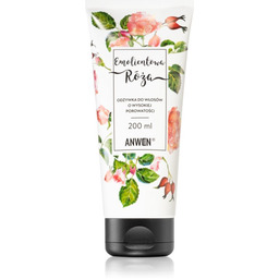Anwen, odżywka do włosów wysokoporowatych, Emolientowa Róża, 200ml