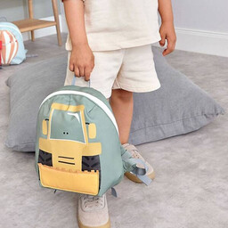 Plecak mini Tiny Drivers Spychacz Lassig 1203021383