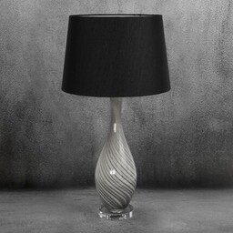 Lampa stołowa MEGI na podstawie ze szkła