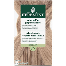 Herbatint Trwałe farbowanie włosów 8N jasny blond, 170
