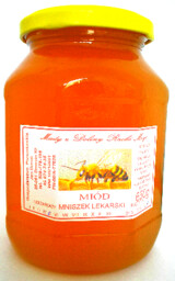 MIÓD MNISZKOWY Z DOLINY RZEKI MROGI 650G