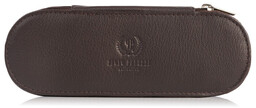 Etui na okulary piórnik PAOLO PERUZZI T-82 brązowe