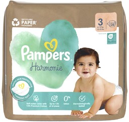Pampers Harmonie Pieluszki, rozmiar 3, 28 szt. (6-10