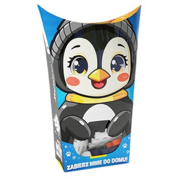 MARIOINEX Klocki elastyczne Mini Waffle Pocket Pets Pingwin
