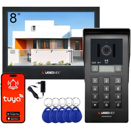 Wideodomofon Domofon WiFi Bastion Gemini 2-Żyły Brama Furtka