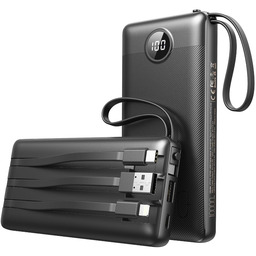 Powerbank kabel usb C micro apple 10000mah iphone