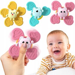 3X Fidget Spinner Zabawka Do Kąpieli Sensoryczna