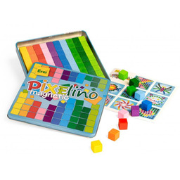 Gra magnetyczna układanka drewniana z klocków 100 szt