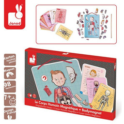 Janod Układanka Magnetyczna Ciało Człowieka J05491
