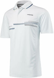 Polo HEAD CLUB TECHNICAL POLO SHIRT White/Navy -