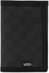 portfel męski VANS SLIPPED WALLET Black/Charcoal Checkerboard
