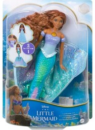 Disney, Mała syrenka, lalka, Arielka, Magiczna Przemiana, Hlx13
