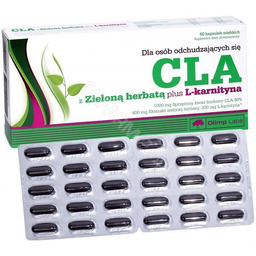 Olimp CLA z zieloną herbatą plus L-karnityna, 60