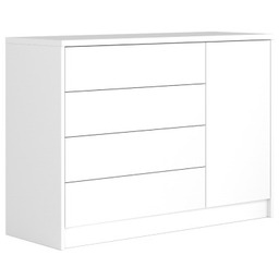 Komoda 2D4S 120 cm New York 2.0 biała