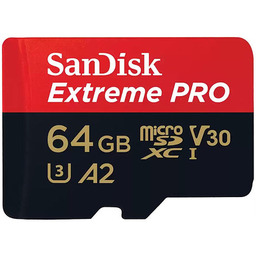 SanDisk Karta pamięci microSDXC Extreme Pro 64GB (200MB/s)