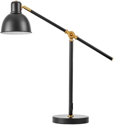 LAMPA BIURKOWA CZARNA-MOSIĘŻNA ZULA