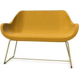 Sofa dwuosobowa Profim FAN 20V na płozie