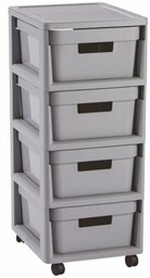 CURVER Regał Infinity 231557 Szary