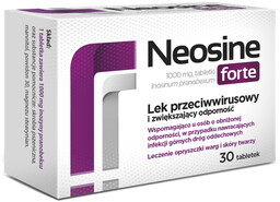 Neosine Forte 1000 mg lek przeciwwirusowy i zwiększający