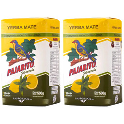 Yerba Mate Pajarito Menta Limon 2x500g 1kg
