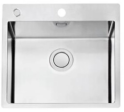 Alveus Pure UP 70 1123788 (satynowy) Zlewozmywak prostokątny
