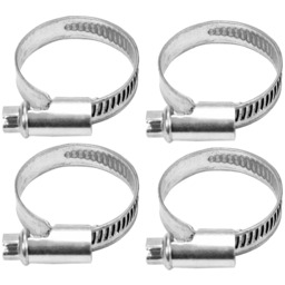 Toya Kpl.opasek ślimakowych.4szt 20-32mm Norma 73835